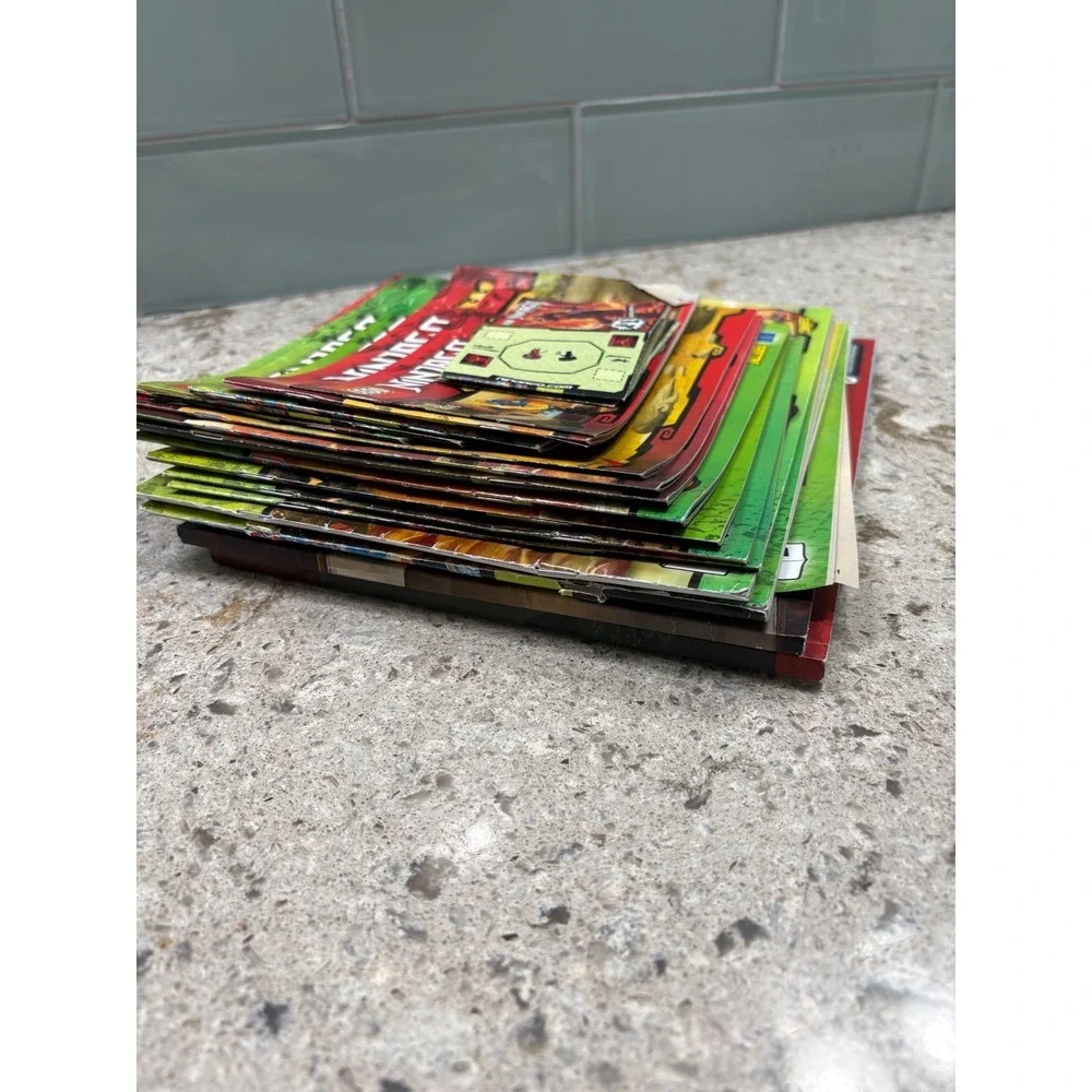 Lego Ninjago Instruction Manuals Lot of 20 Masters of Spinjitzu